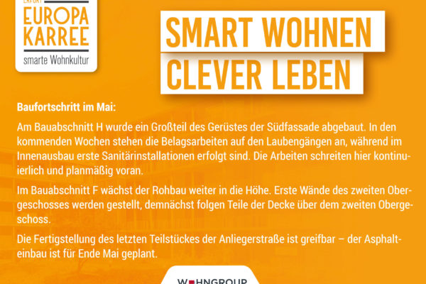 Bautagebuch Text Mai 2025