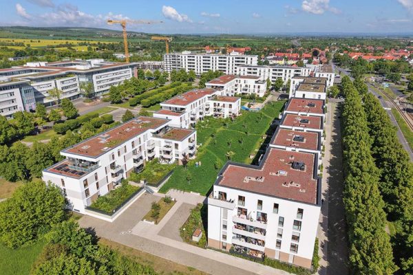 Europakarree Erfurt im Mai 2025