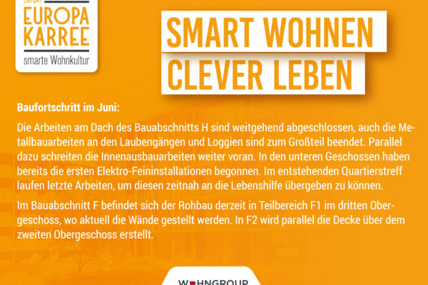 Bautagebuch Juni 2025