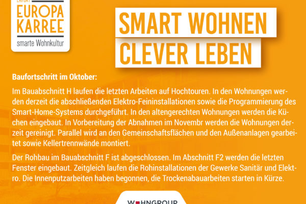 Bautagebuch Oktober 2025