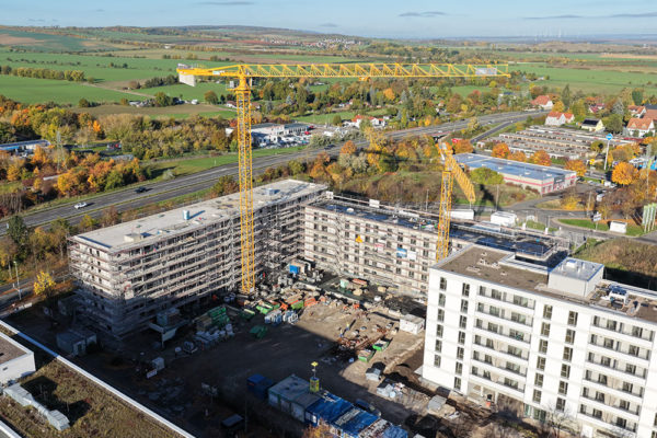 Bautenstand Europakarree F und H