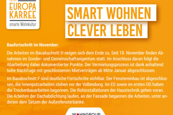 Bautagebuch November 2025