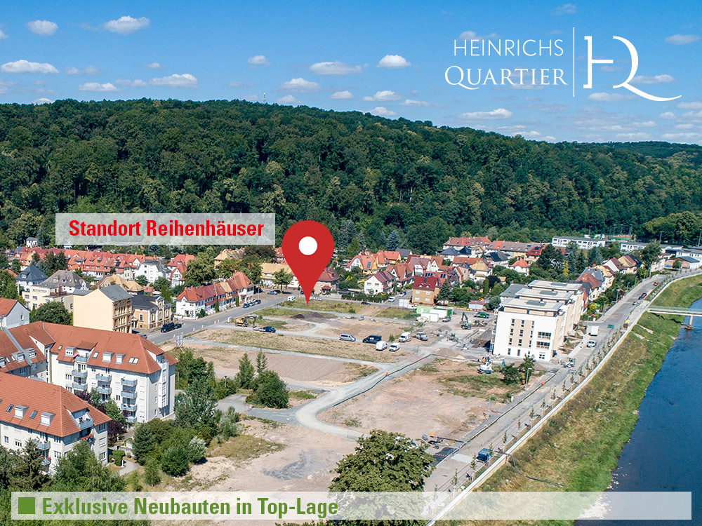 Lageplan Das HeinrichsQuartier in GeraDebschwitz