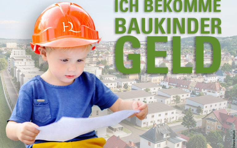 Mit BAUKINDERGELD ins eigene Zuhause
