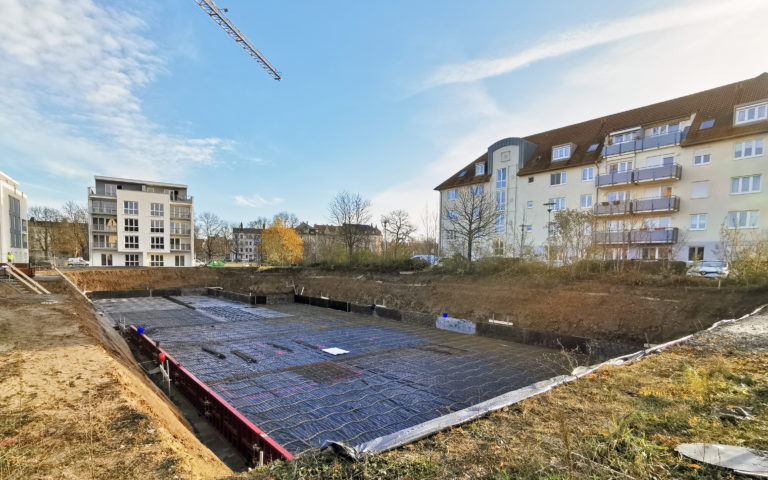 Baufortschritt im Stundentakt sichtbar