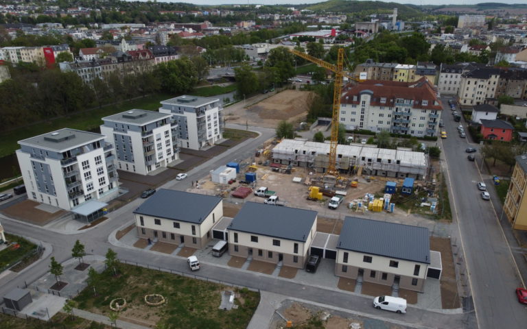 Endspurt bei großzügigen Doppelhaushälften