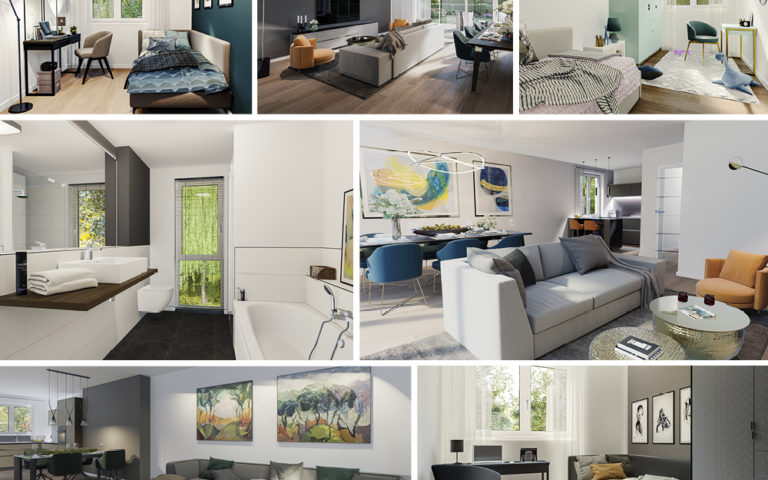 Vertriebsstart energieeffizienter Reihen- und Doppelhäuser