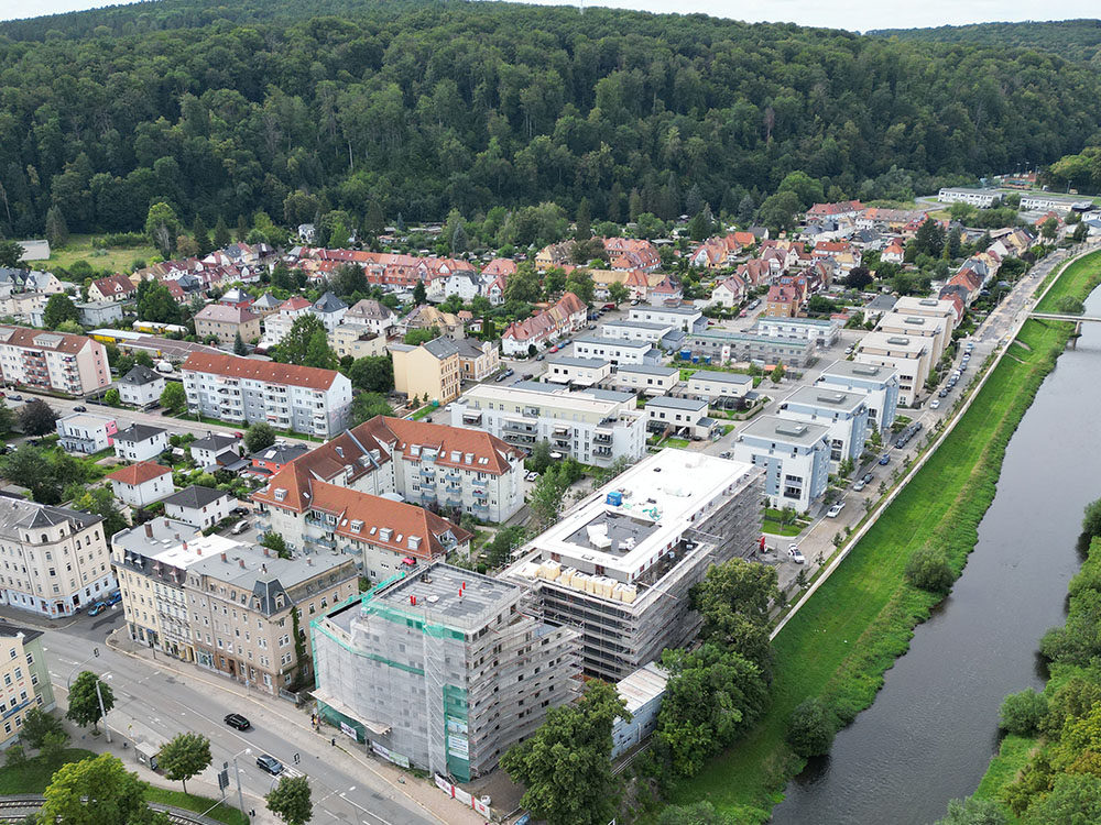 August 2023 Das HeinrichsQuartier in GeraDebschwitz