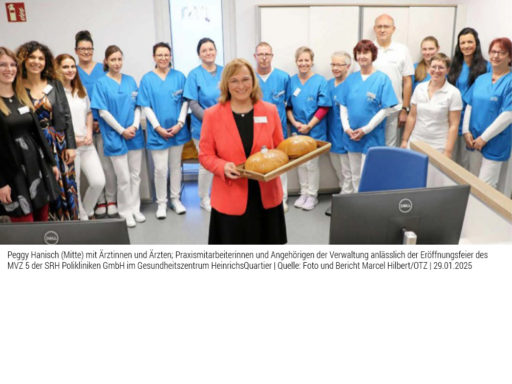 Eröffnung des „MVZ 5“ der SRH Polikliniken Gera GmbH