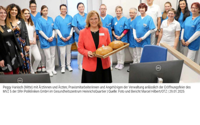 Eröffnung des „MVZ 5“ der SRH Polikliniken Gera GmbH
