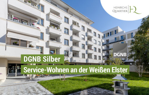 DGNB-Silber-Zertifizierung & QNG-Siegel für Altersgerechtes Wohnen