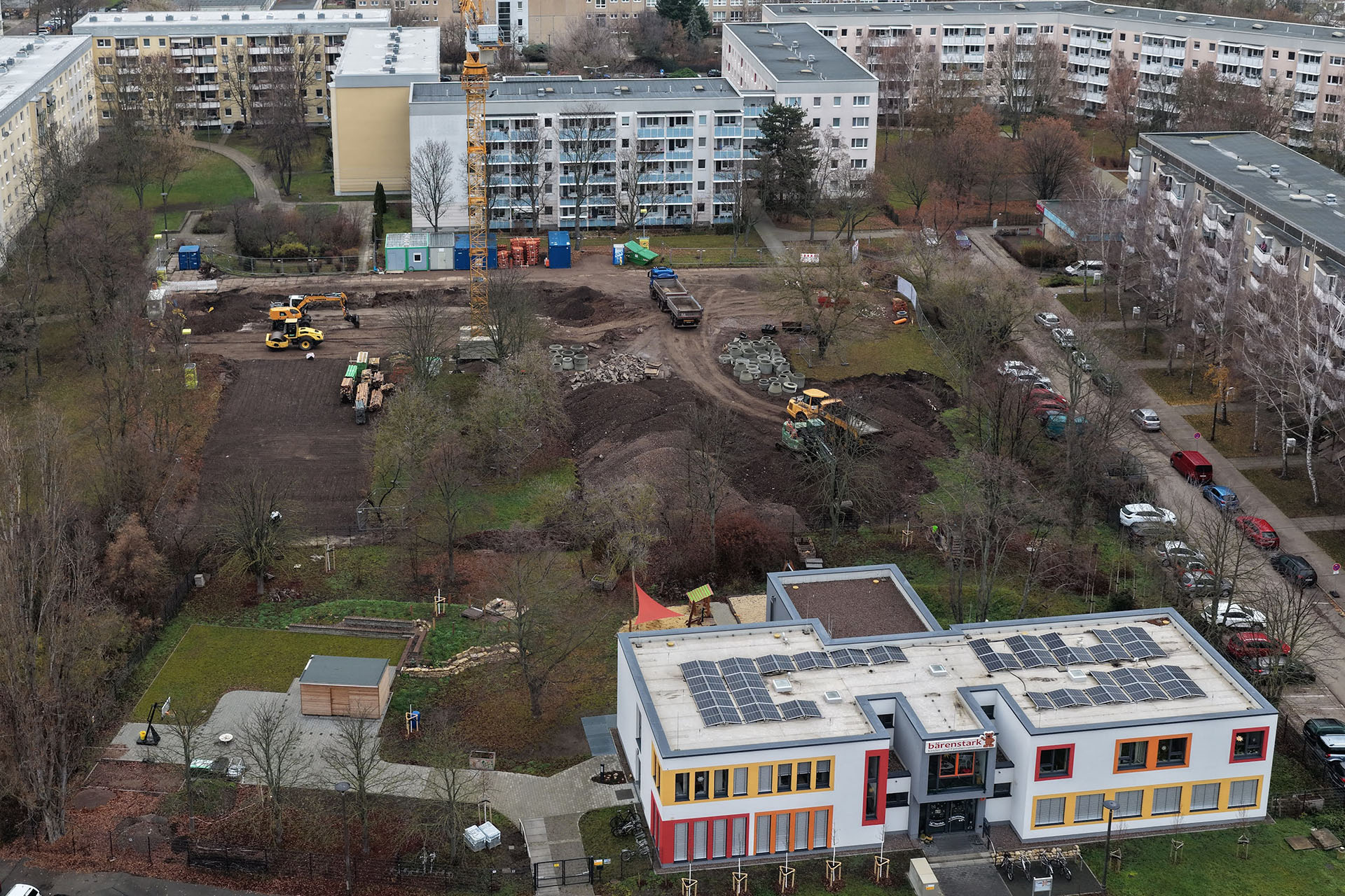Baufortschritt alfredu Erfurt