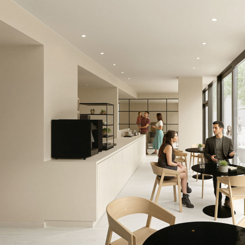 Lebenshilfe Erfurt Service gGmbH eröffnet Café-Bistro "Amelie nebenan" im Europakarree Erfurt