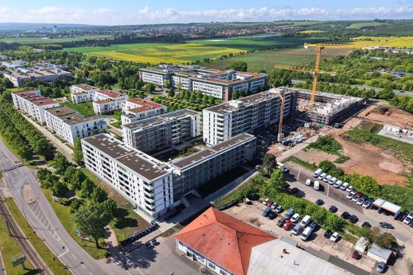 Bautenstand-EUROPAKARREE-ERFURT_Mai-2025